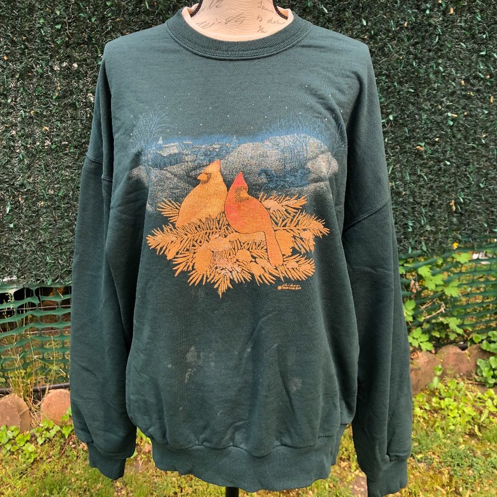 Vinatge Two Bird Sweater